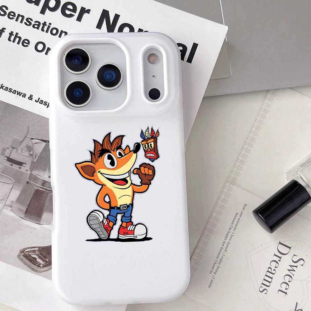 Phone Case Clear - C-Crash B-Bandicoot Phone Case For iPhone