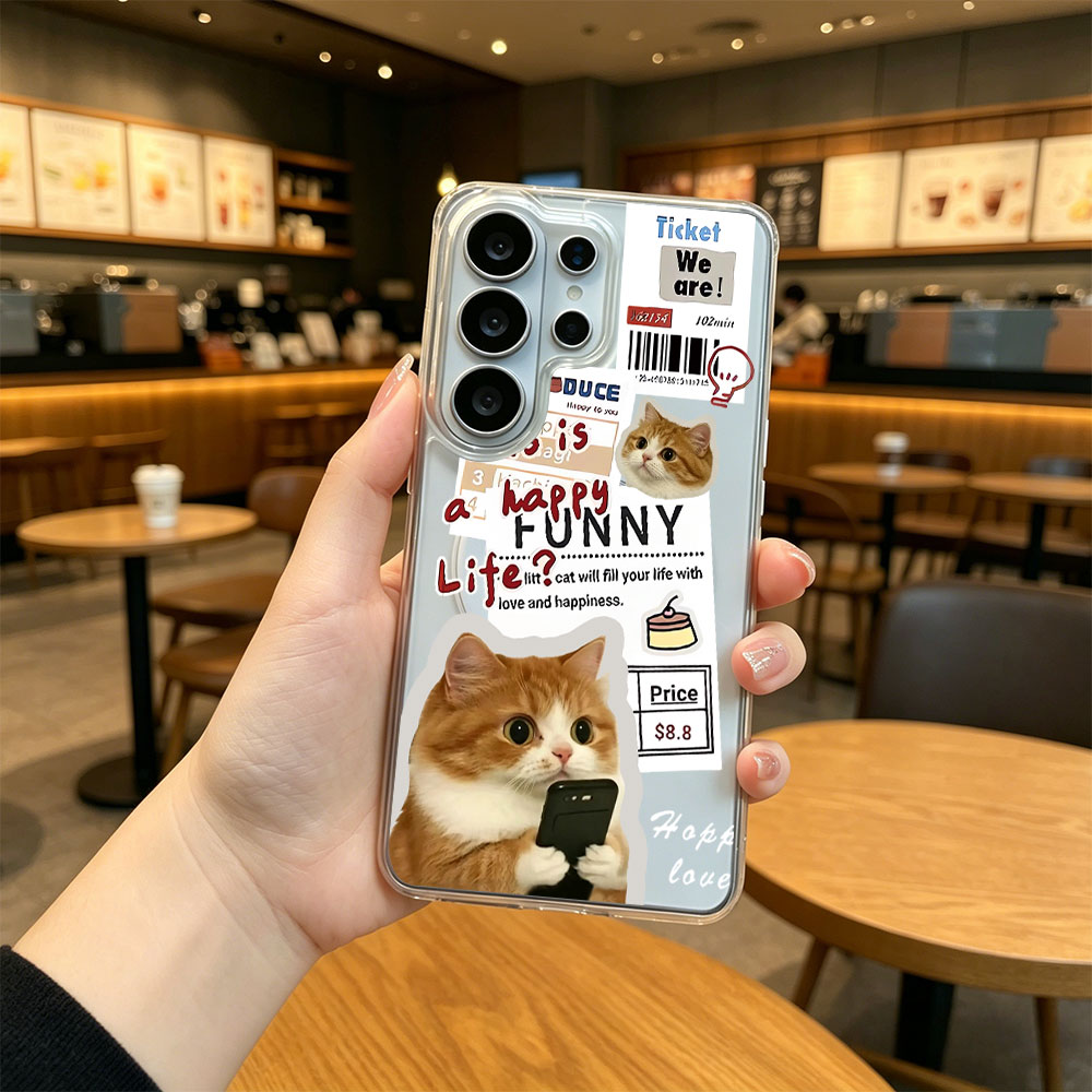 Phone Case Clear - Clear Acrylic Magnetic Phone Case For
