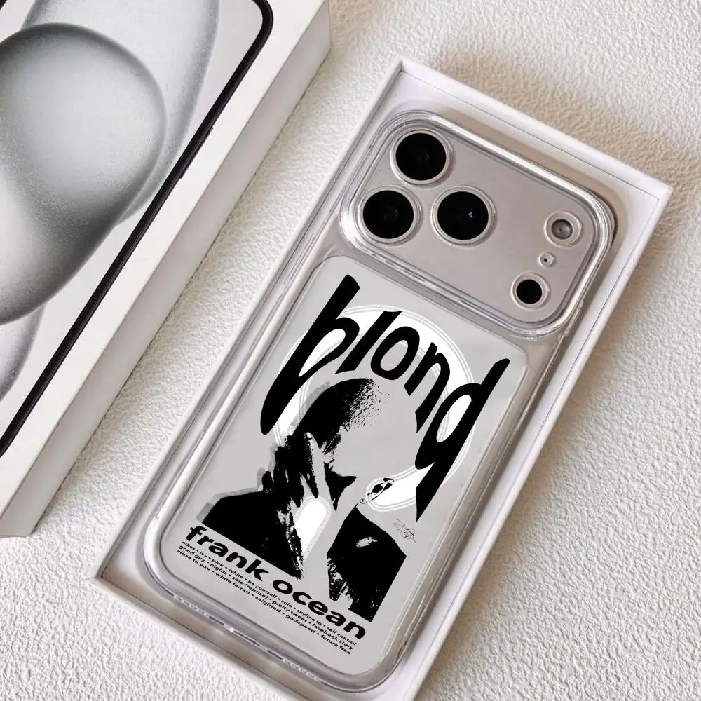 Phone Case Clear - Singer Frank Blonde Oceans Hot Phone