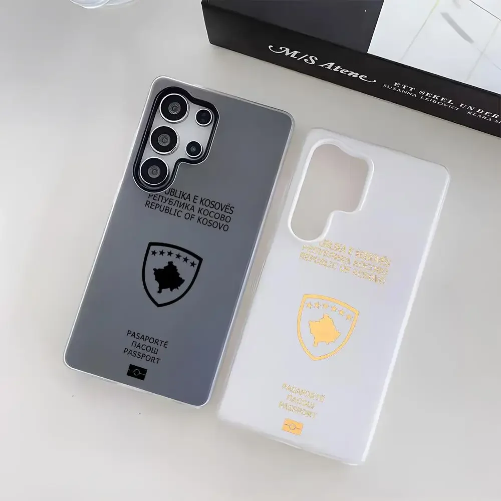Phone Case Clear - Kosovo Passport LOGO Phone Case For