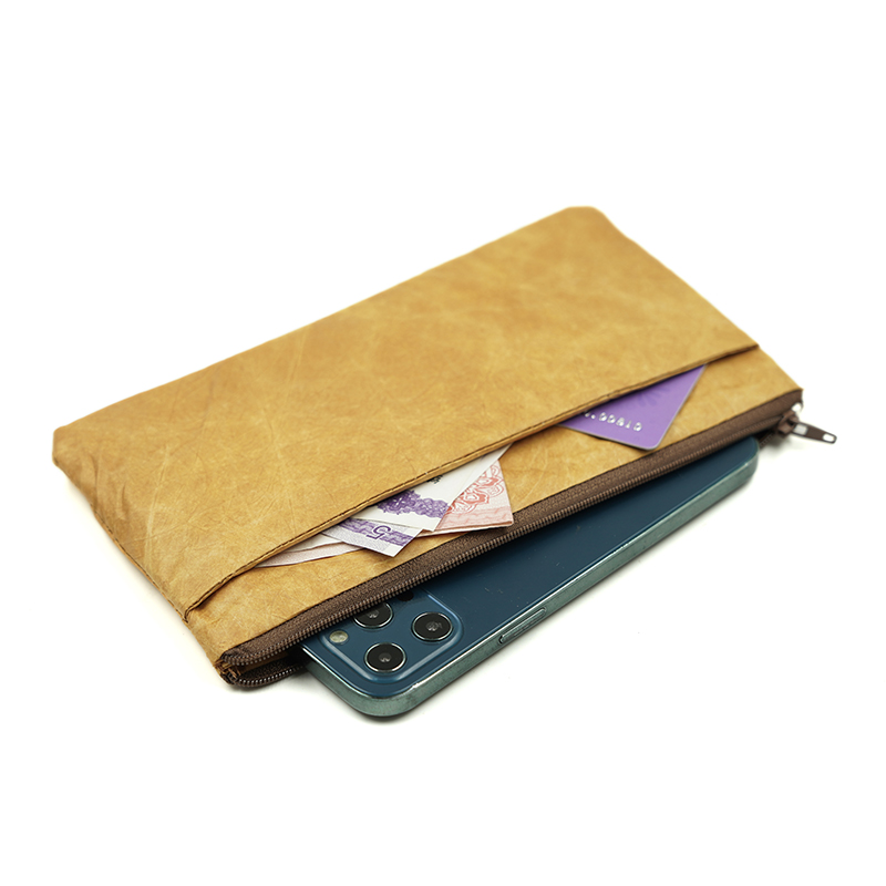 Phone Accessories Box Set - Zippered Ultra-Slim Fiber Paper Case 6.7-inch