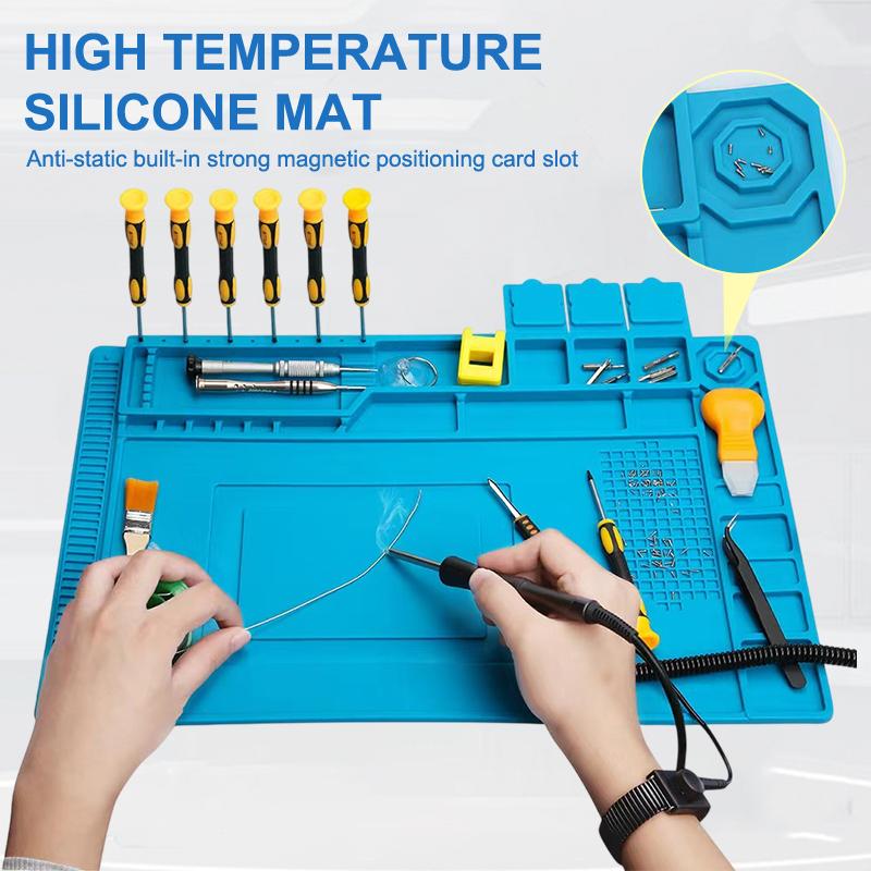Anti-Static Silicone Heat-Resi - Phone Repair Kit recension och pris