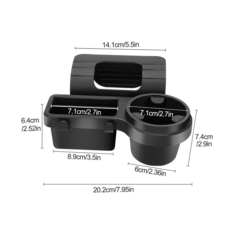 New··Car Cup Stand Phone Holde - Phone Accessories Rack recension och pris