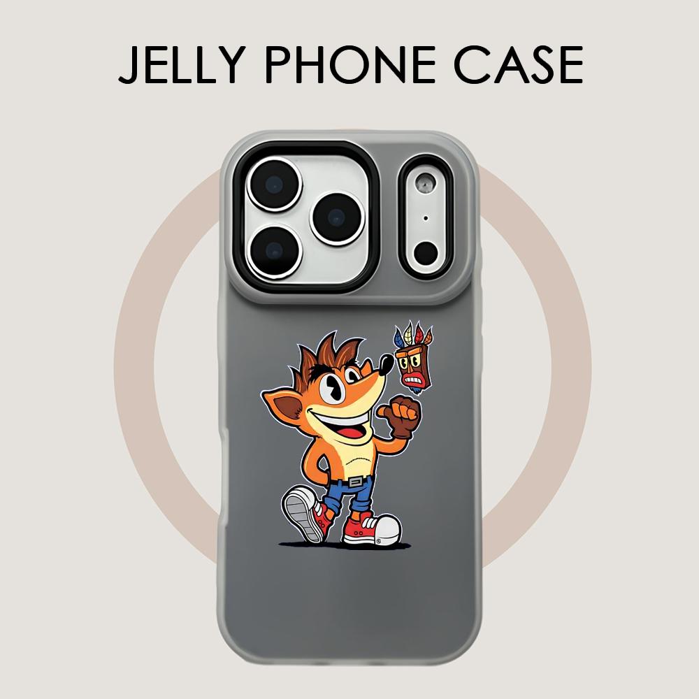 C-Crash B-Bandicoot Phone Case - Phone Case Clear recension och pris