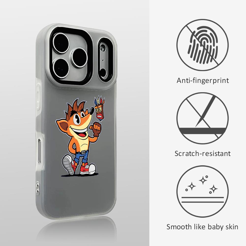 C-Crash B-Bandicoot Phone Case - Phone Case Clear recension och pris