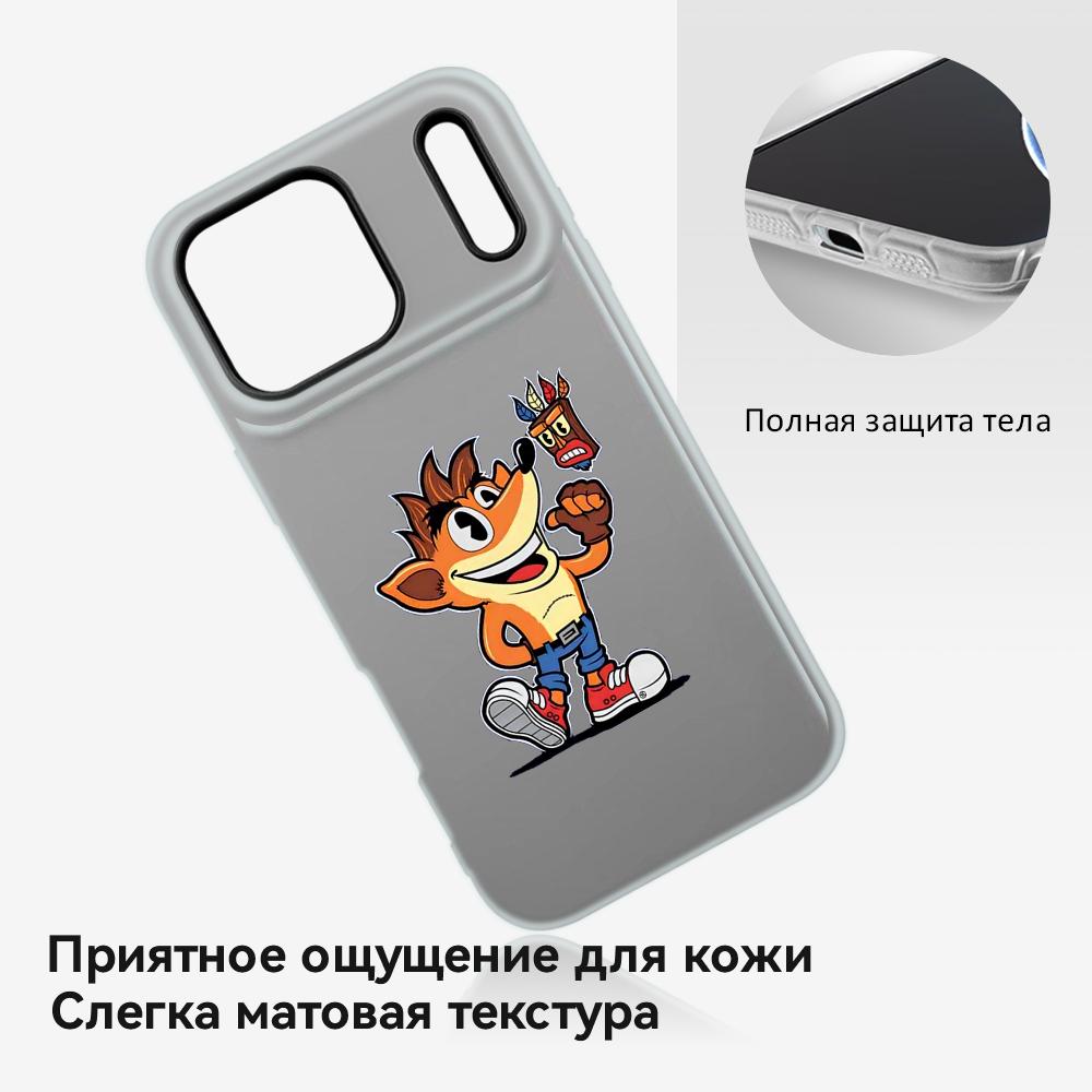 C-Crash B-Bandicoot Phone Case - Phone Case Clear recension och pris