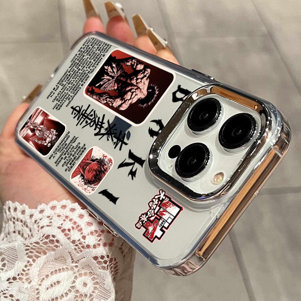 Cool B-Baki HanmaS Phone Case  - Phone Case Clear recension och pris