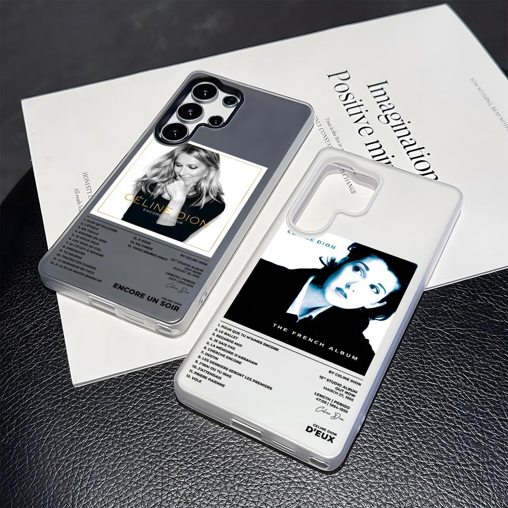 Singer C-Celine D-Dion Phone C - Phone Case Clear recension och pris