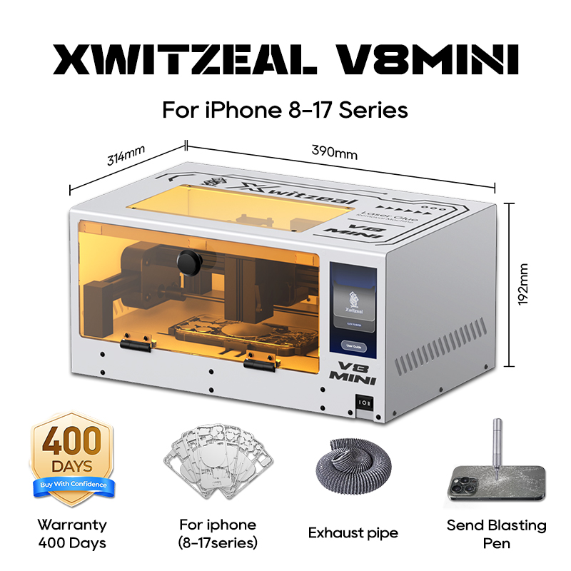 Xwitzeal® V8 MINI Laser Glue R - Phone Repair Kit recension och pris