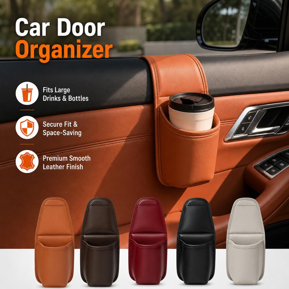 Car Door Cup Holder For Driver - Phone Accessories Rack recension och pris