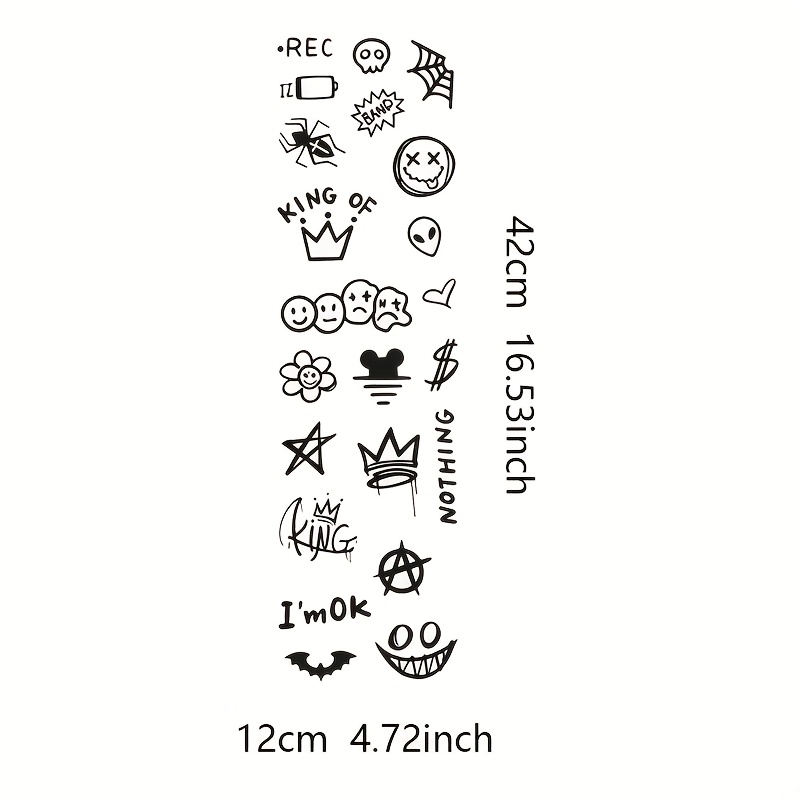 1set Graffiti Animation Simple - Phone Accessories Rack recension och pris