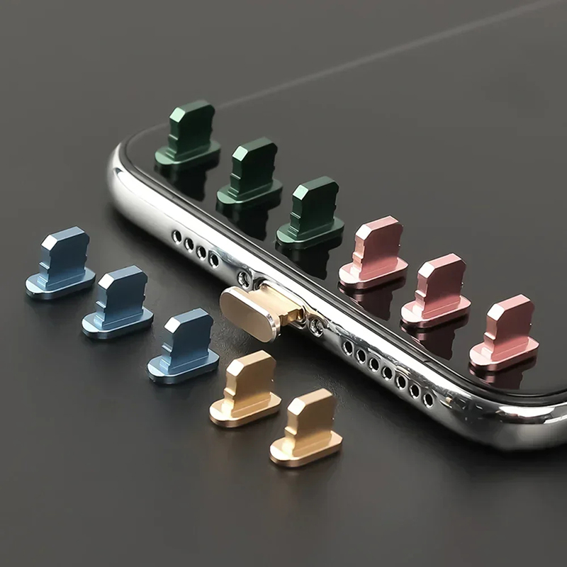 2-10pcs Metal Dust Plug Chargi - Phone Accessories Online recension och pris
