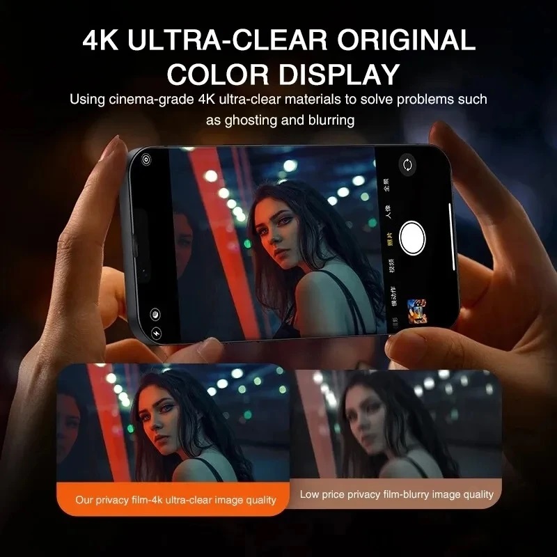 1-5Pcs Anti Spy Tempered Glass - Phone Accessories Store recension och pris