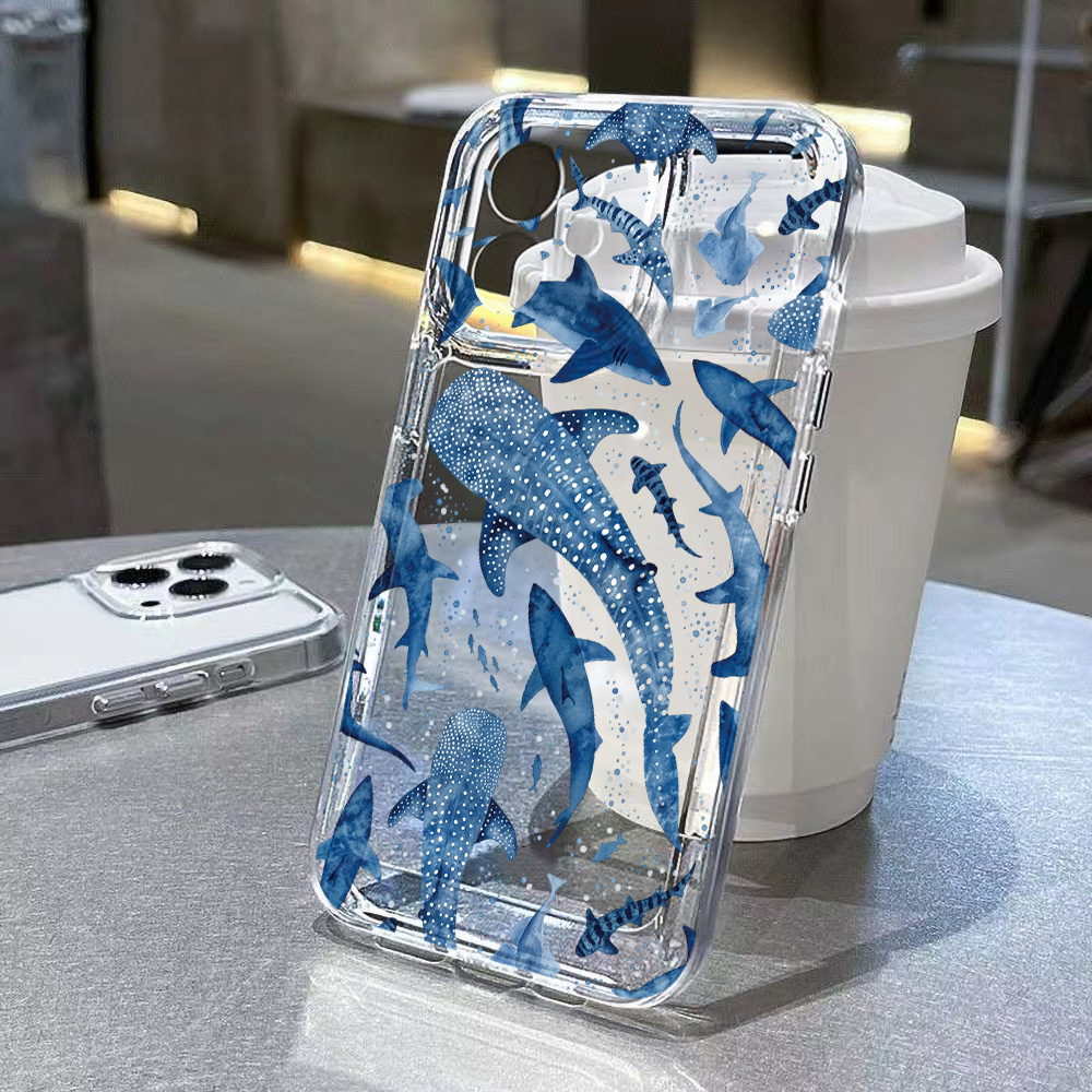 Sea Animals Case For iPhone 18 - Phone Case Clear recension och pris