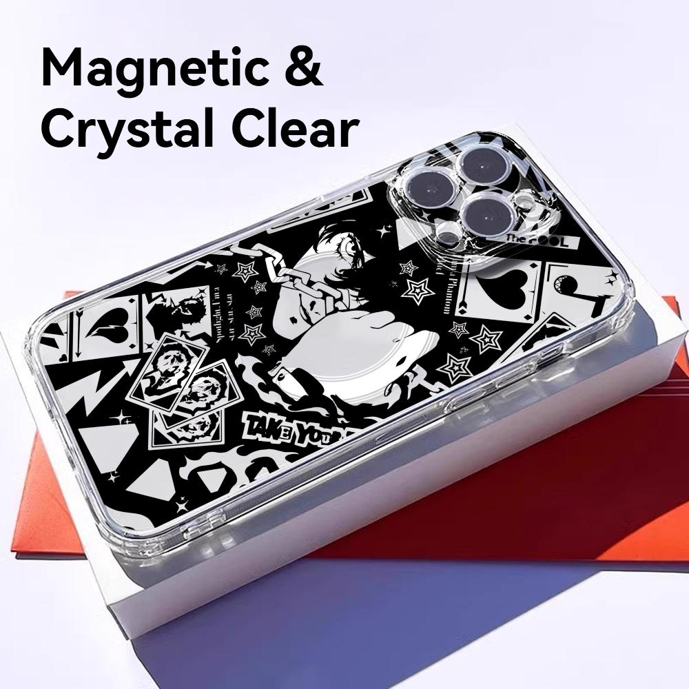 Game P-Persona 5 Phone Case Ma - Phone Case Clear recension och pris