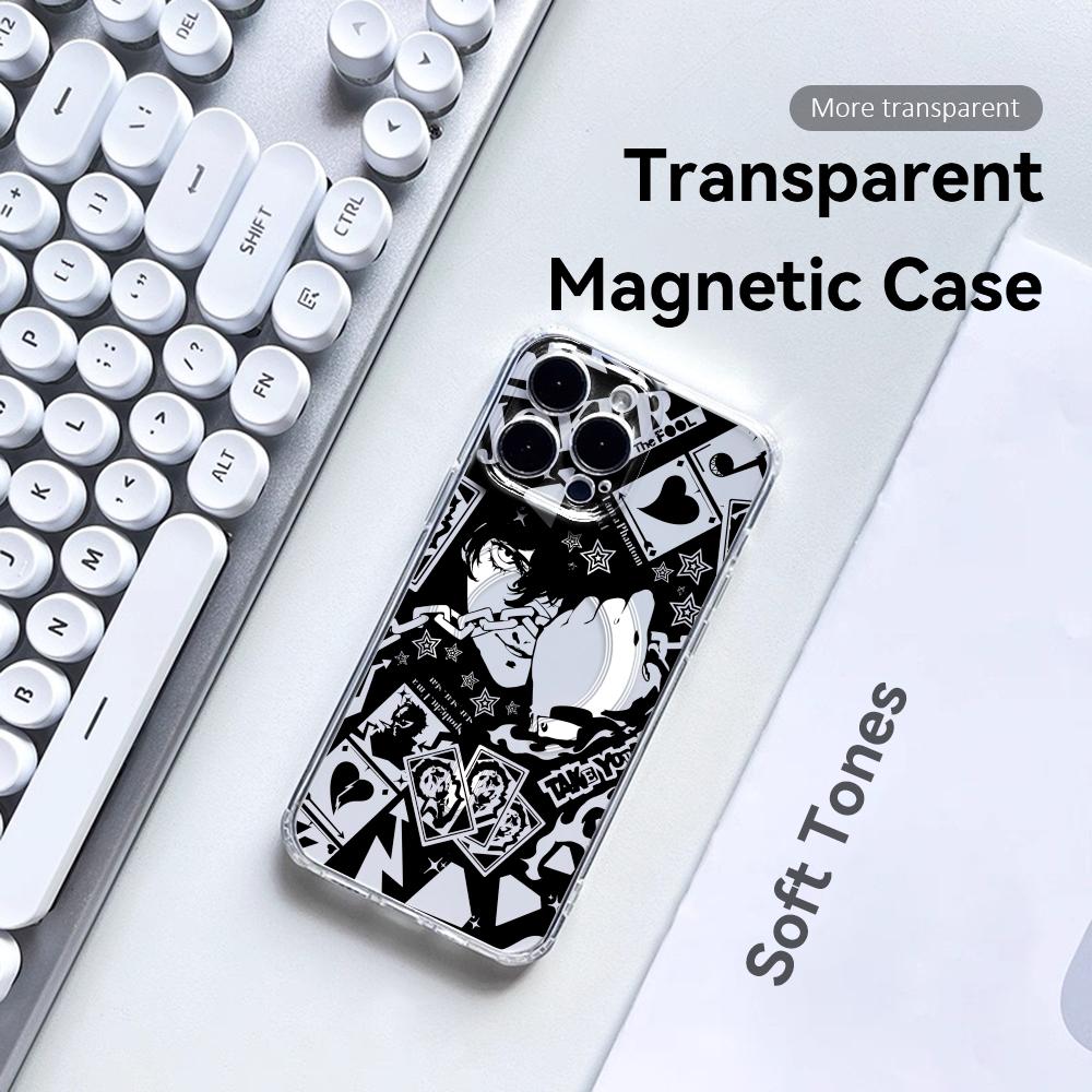 Game P-Persona 5 Phone Case Ma - Phone Case Clear recension och pris