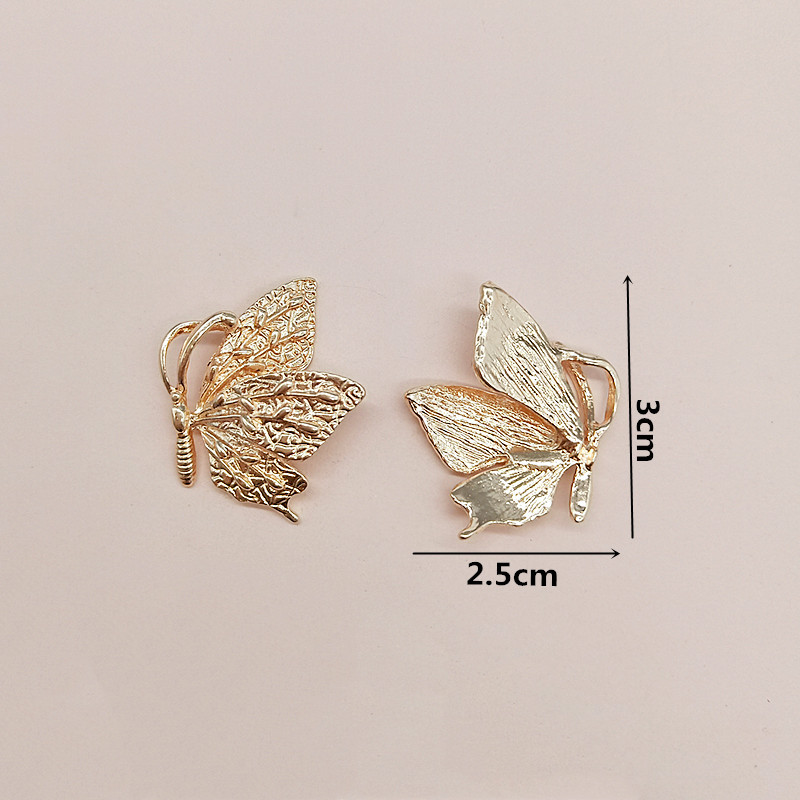 10 Pcs Alloy Golden Butterfly  - Phone Accessories Box Set recension och pris