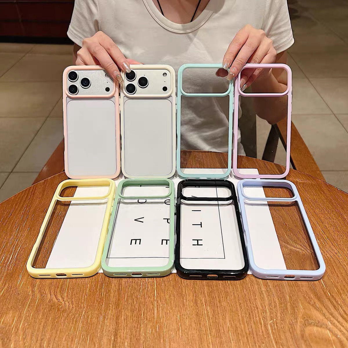 Luxury Candy Color Hybrid Clea - Phone Case Clear recension och pris